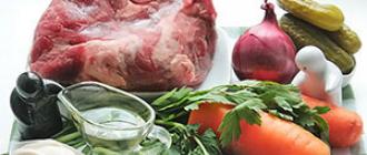Салат «Обжорка» с говядиной: рецепт приготовления с фото Салат обжорка пошаговый рецепт