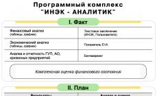 Назначение, область применения и состав программных продуктов серии аналитик - реферат 1с и инэк аналитик сравнительная таблица